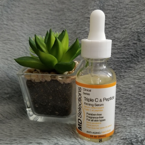 md selections triple c peptide serum